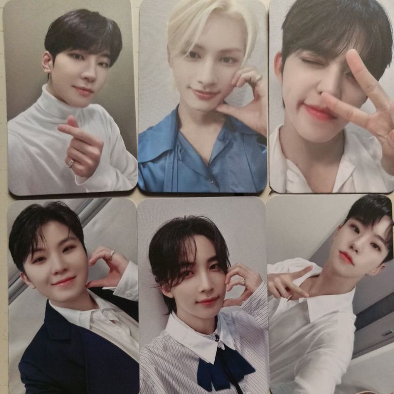 Set 26 card giấy bo góc in 2 mặt ảnh nhóm Seventeen - BE THE SUN