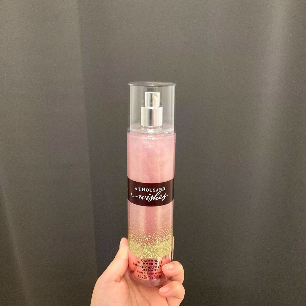 Xịt thơm Bodymist NHŨ 3 mùi GIÁ RẺ GINGHAM - INTO THE NIGHT - A THOUSAND WISHES