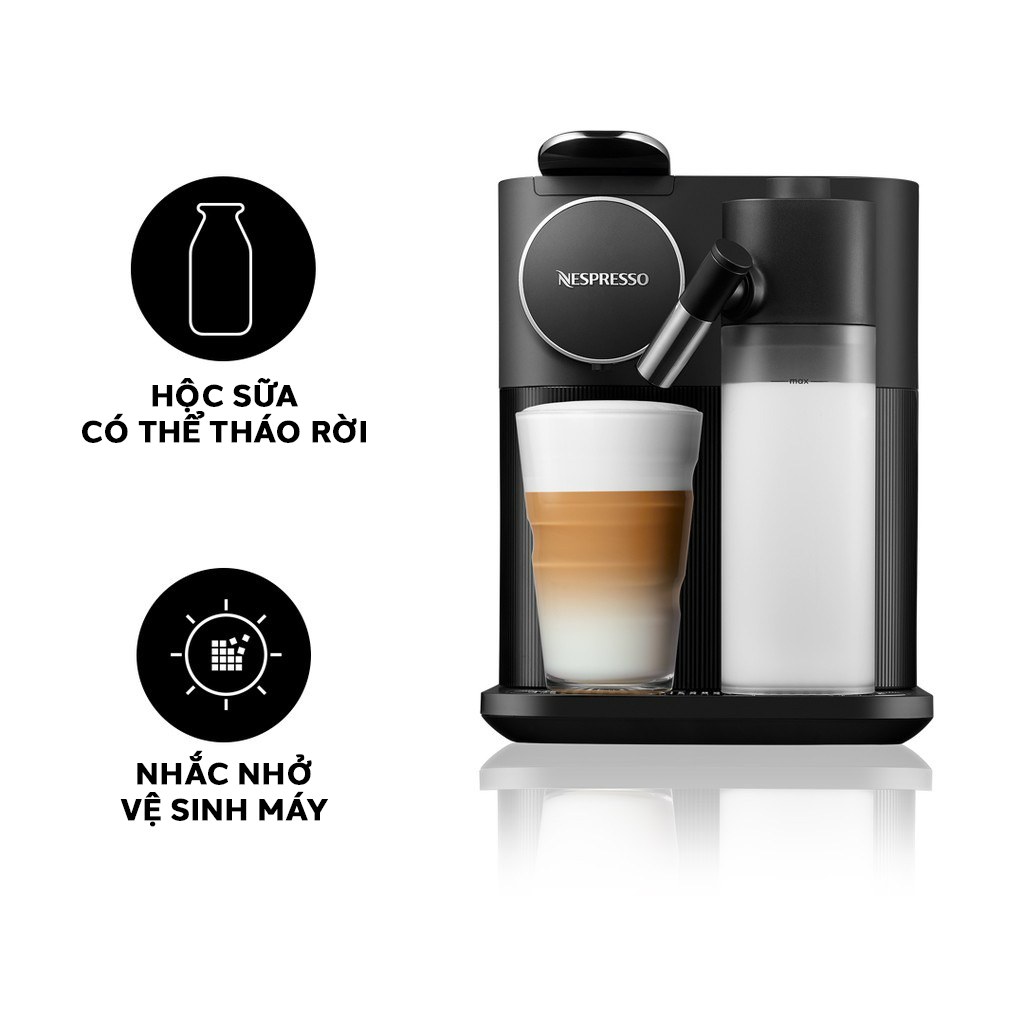 Máy pha cà phê Nespresso Gran Lattissima Đen
