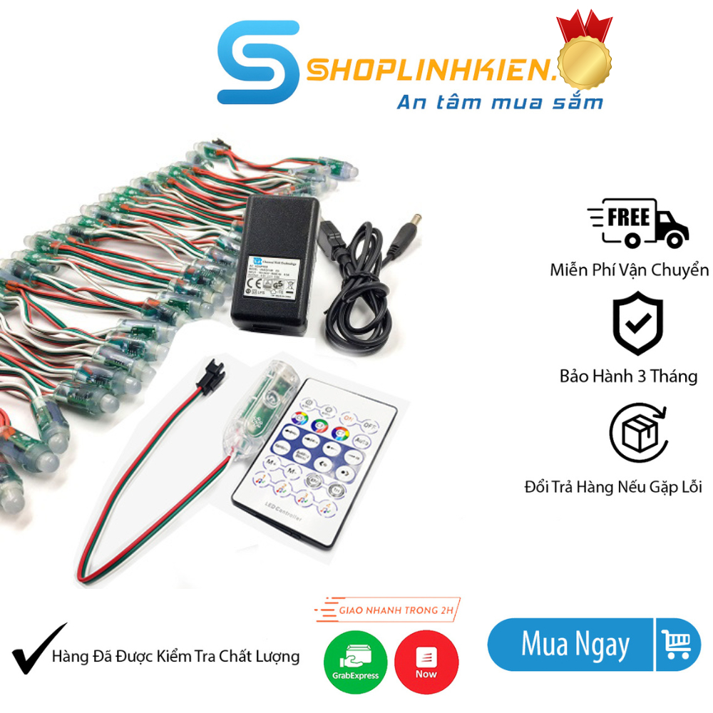 Bộ Mạch Nháy Theo Nhạc Led 1903 Có Điều Khiển SFULL01 , Nháy Nhạc Nhiều Hiệu Ứng-Shoplinhkienm2m