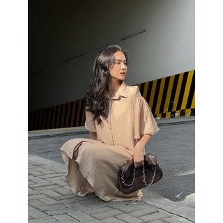 OLV - Đầm Laura Button Dress