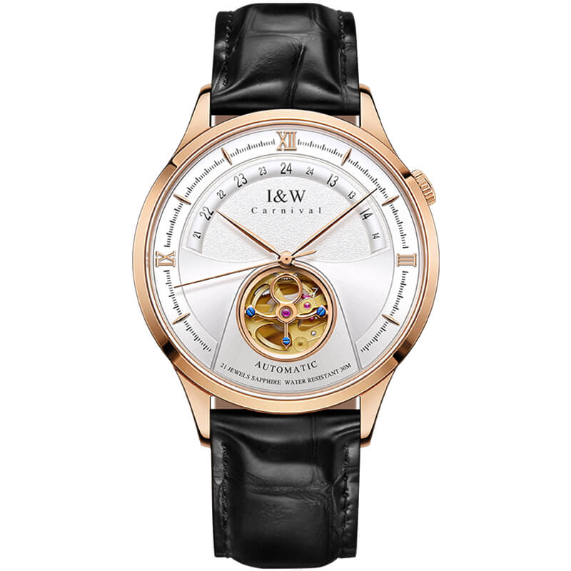 Đồng hồ nam IW Carnival IW525G-2 chính hãng thụy sỹ,kính sapphire,chống xước,chống nước,Bh 24 tháng,máy cơ 