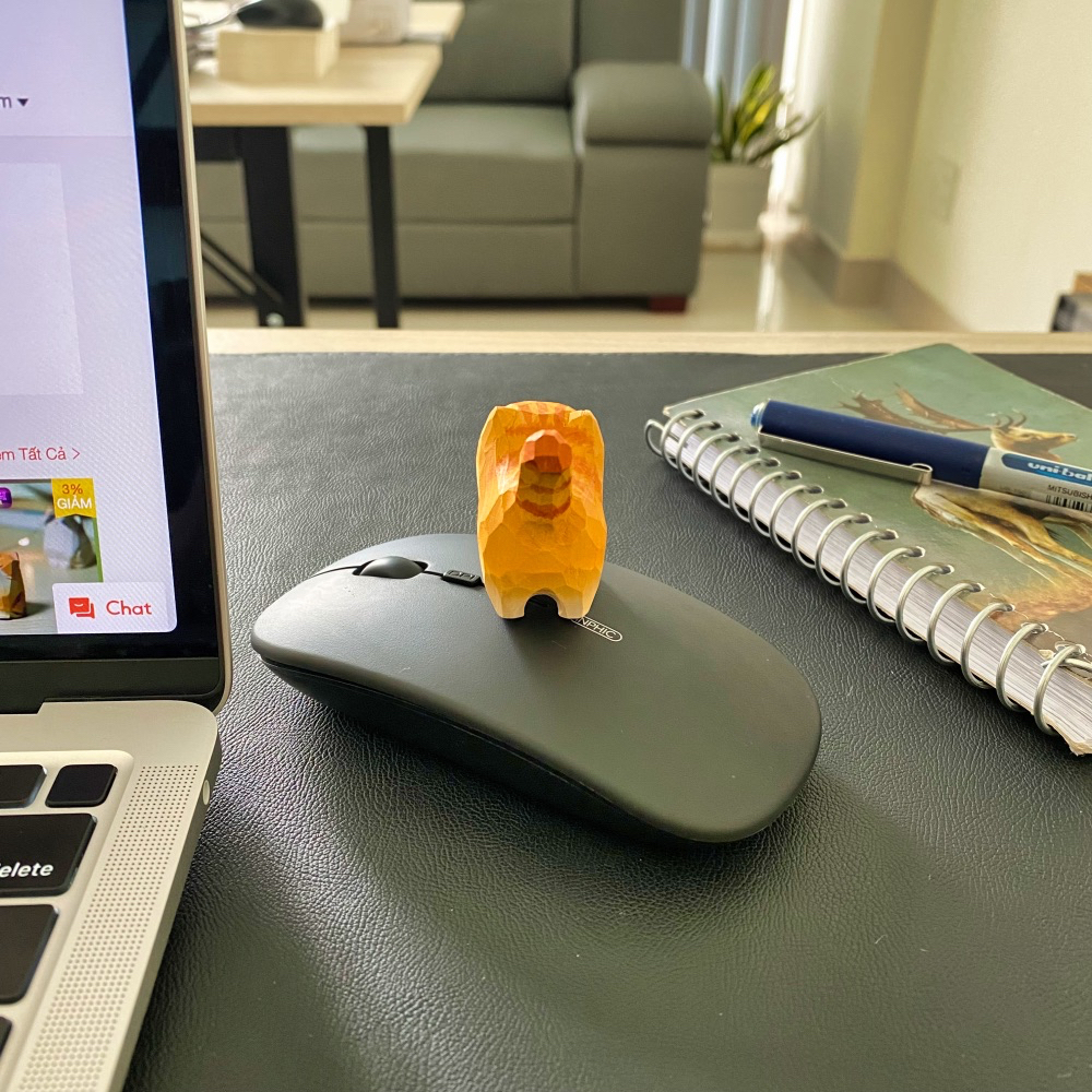 Mèo cam mặt nọng, văn phòng dễ thương, trang trí bàn làm việc, quà tặng.