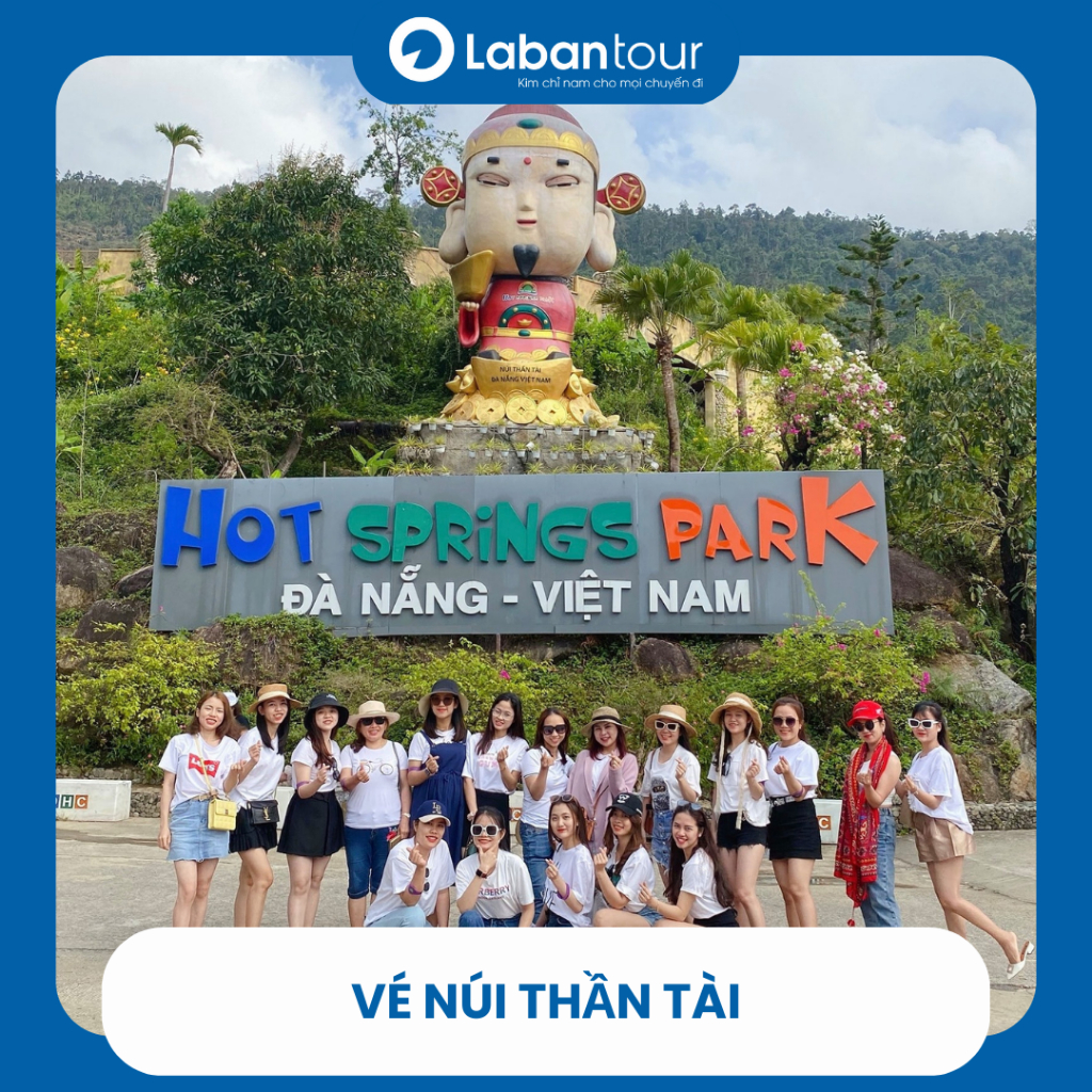 Đà Nẵng [E-Voucher] Vé công viên Suối khoáng nóng Núi Thần Tài