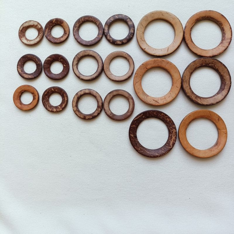 GÓI 20 KHOEN TRÒN BẰNG GỖ DỪA