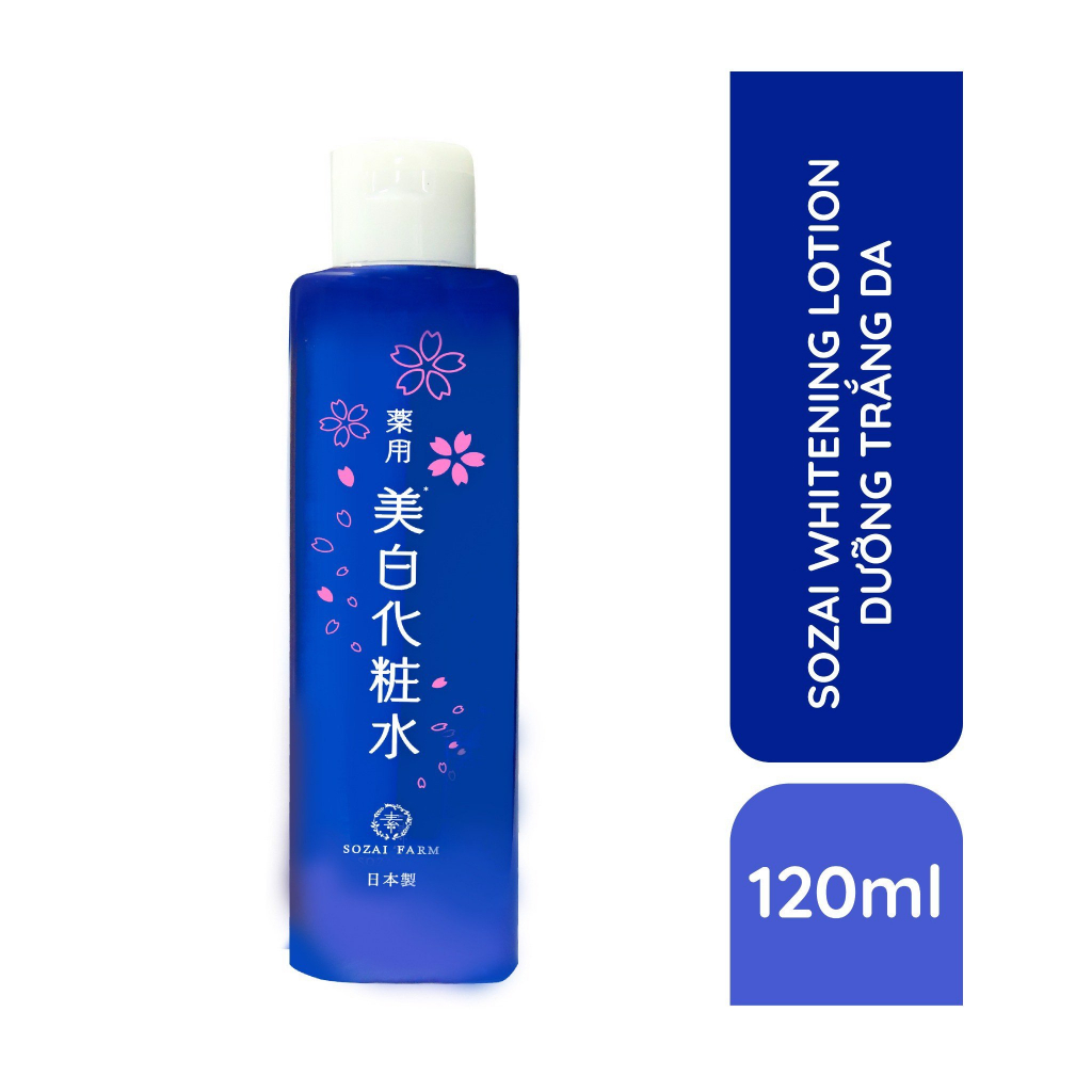 [MỚI] Combo 3 sản phẩm dưỡng trắng whitening Sozai Farm Nhật Bản