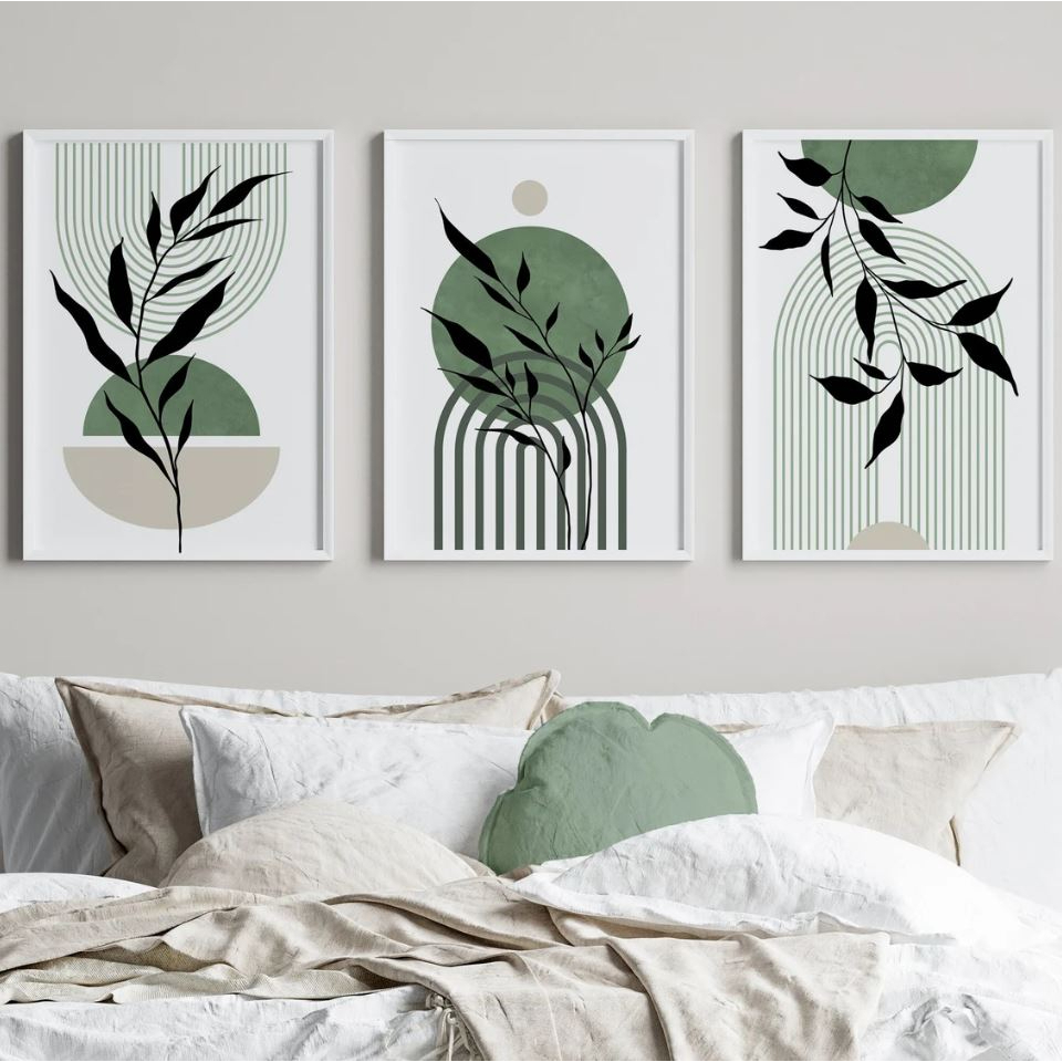 Tranh canvas treo tường có đinh và móc tặng kèm, tranh Xingdecor.