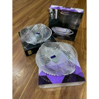 FREESHIP MAX- Đĩa Thuỷ Tinh Hình Lá D.e.l.i.