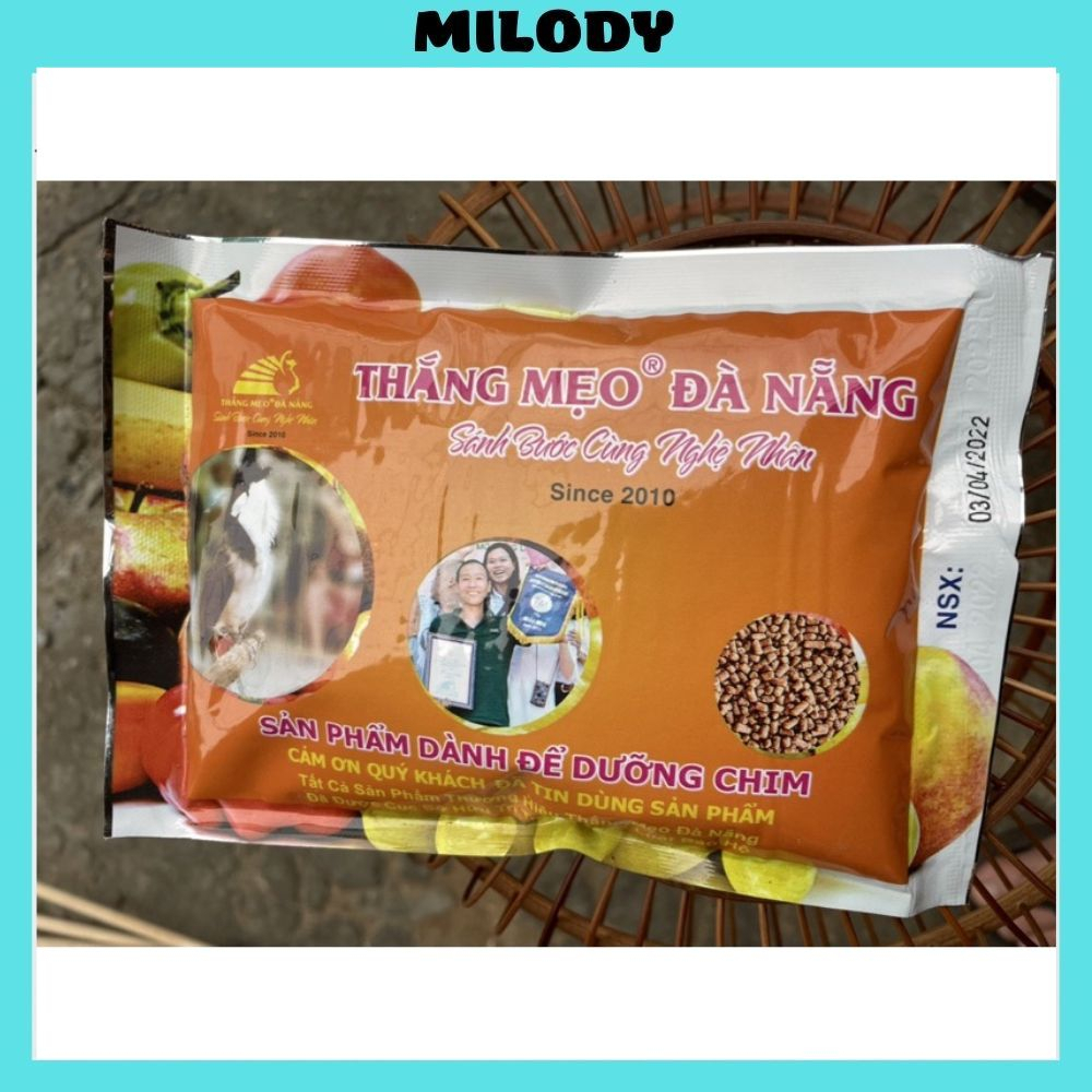 Cám chim chào mào Thắng Mẹo Đà Nẵng cám chào mào dành cho chim dưỡng, thay lông gói 200gr