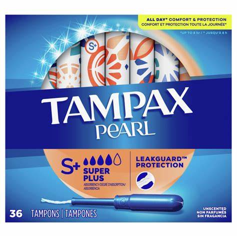 Băng vệ sinh Tampons siêu thấm Tampax Pearl Ultra hộp 45 tampons