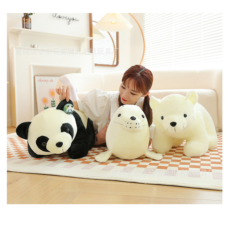 Gấu bông Gấu Trúc Panda 40 cm xinh xắn, trưng bày phòng - Gấu bông Panda  - Thú nhồi bông nhập khẩu - Gấu bông giá rẻ