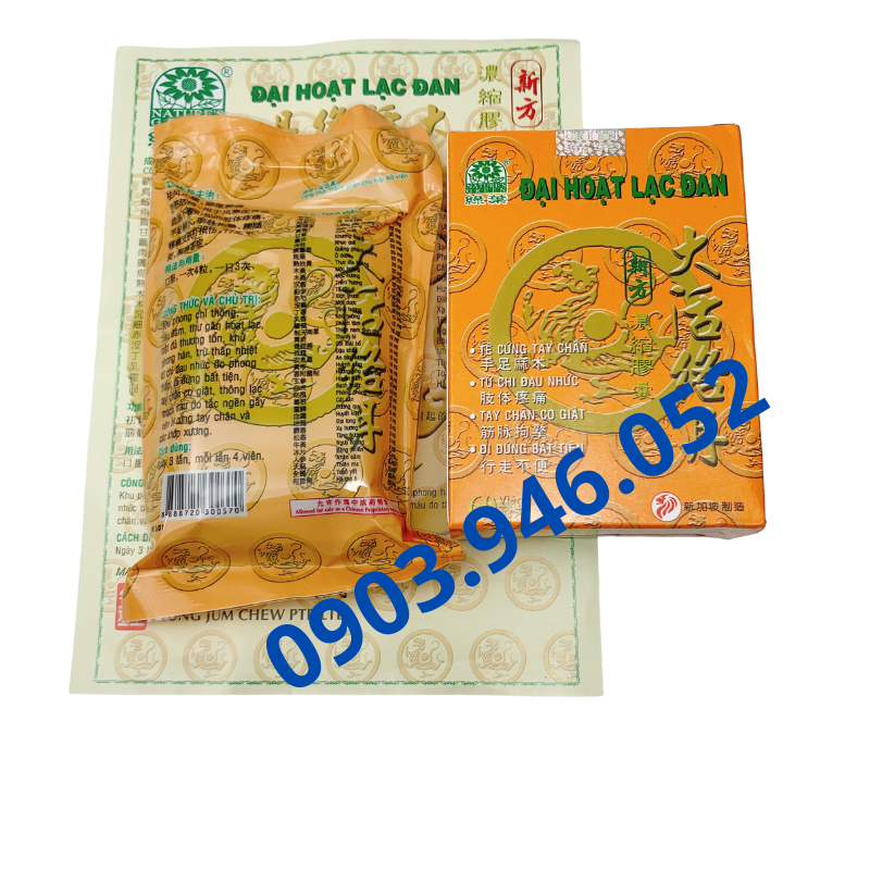 Đại Hoạt Lạc Đan date mới 60 viên