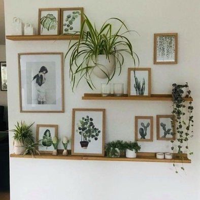 Kệ gỗ treo tường nhiều kích thước, kệ gỗ treo tường trang trí WoodenHouse.decor, decor phòng khách, phòng ngủ, phòng bếp