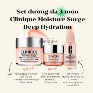 Set Dưỡng Ẩm Clinique Moisture Surge Ultra Hydration – 3 Món