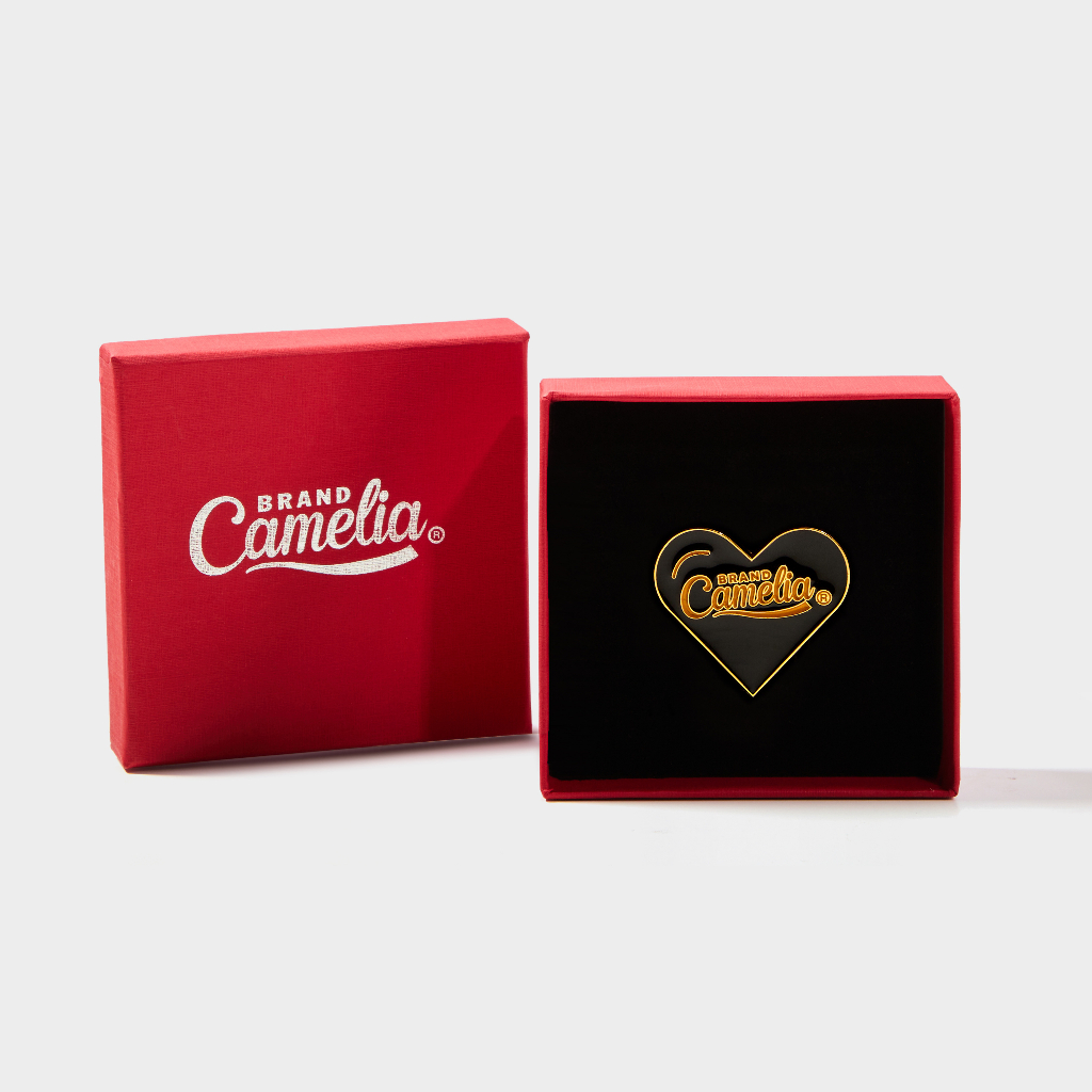 Ghim cài CAMELIA BRAND Metal Heart Pin