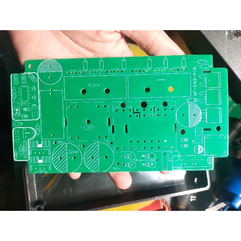 PCB MẠCH KÍCH ĐT 4FET LỚN, 6FET NHỎ E28, E42