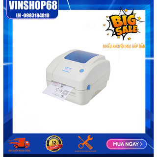 Máy in mã vạch Xprinter 490B - In đơn shopee, đơn hàng TMĐT