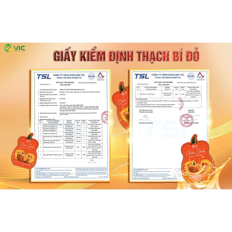 Thạch Bí Đỏ Chen Chen Vic Hỗ Trợ Giảm Thâm Nám Chính Hãng