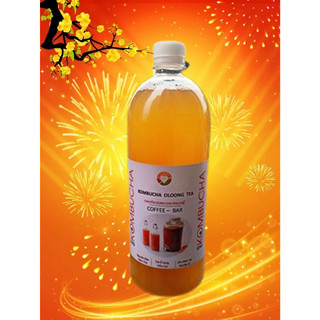 KOMBUCHA OLOONG TEA - HỮU CƠ/CHAI NHỰA - RẺ - TIỆN DỤNG (Nguyên Chất Thô - chuyên dùng cho pha chế )