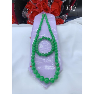 Bộ trang sức cẩm thạch thiên nhiên