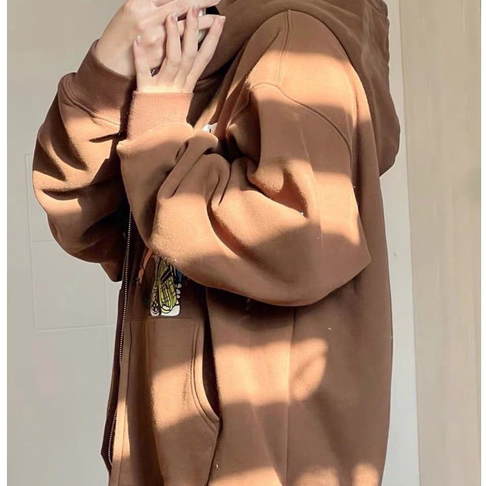 [RẺ VÔ ĐỊCH] Áo Khoác Nỉ Ngoại POP Wave Unisex - Jacket form rộng tay bồng kiểu dáng đường phố | BigBuy360 - bigbuy360.vn