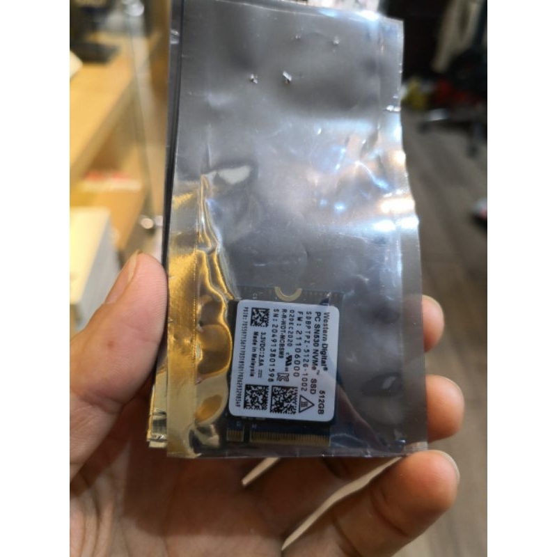 Ổ cứng SSD WD SN530 256GB 512GB 1TB - M2-PCIe NVMe 2230 - bảo hành 3 năm