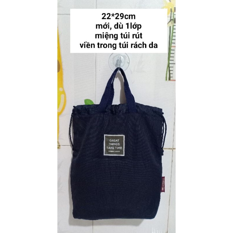 Túi vải, dù si tuyển lỗi