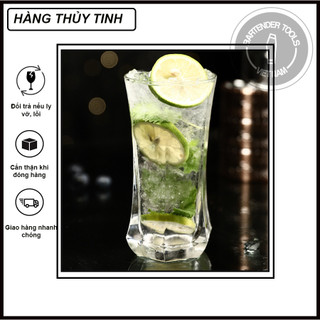 Highball cocktail glass - Ly cocktail thủy tinh dẹt dọc