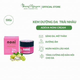 Kem dưỡng ẩm sáng da trái Nhàu⚡FREESHIP⚡Adeva noni cream50gr giúp da căng bóng, mịn màng