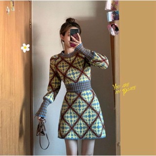 Váy len QCCC size L likr new