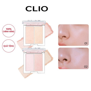 [Mẫu mới]Phấn Bắt Sáng Clio Prism Highlighter Duo 7g