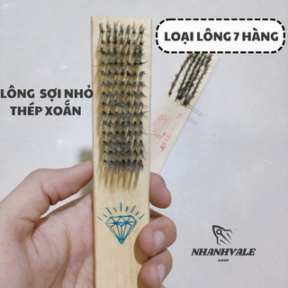 BÀN CHẢI SẮT CÁN GỖ