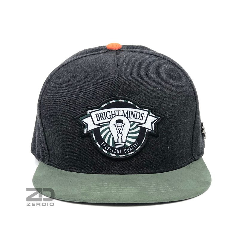Mũ hiphop, Nón snapback nam nữ SN74 màu xám phong cách cá tính