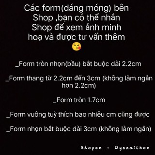 Nail box màu trắng tôn da cá tính