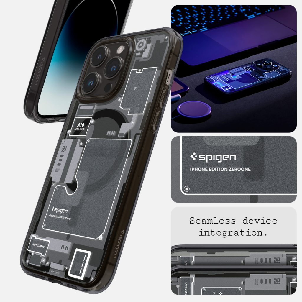 ỐP LƯNG IPHONE 14 PRO SPIGEN ULTRA HYBRID ZERO ONE MAGFIT  –