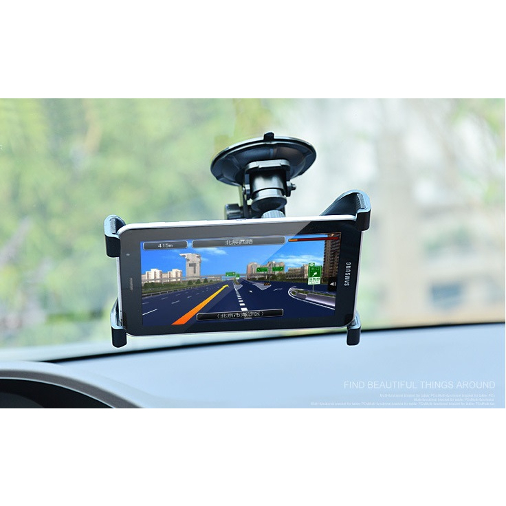 Giá đỡ, giá treo iPad máy tính bảng gắn trên kính ô tô