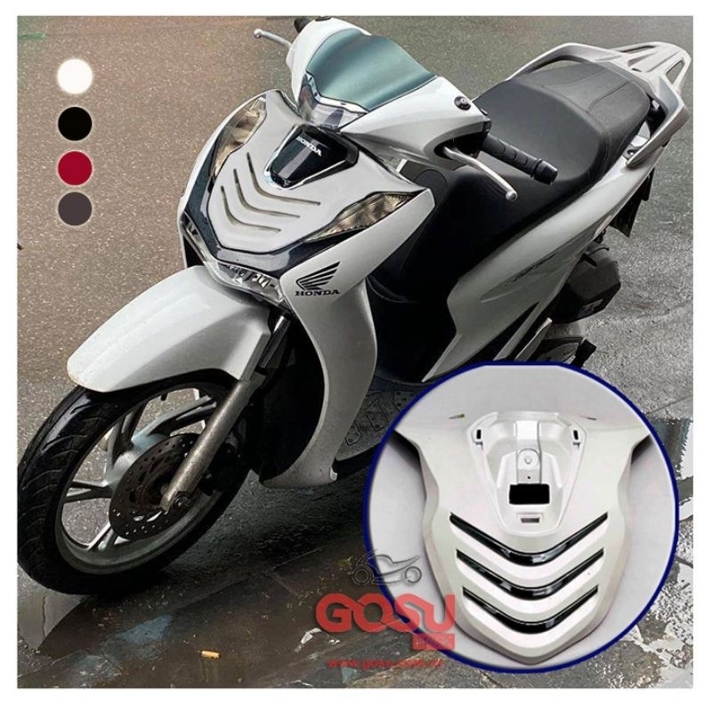 Mặt nạ Sh 3 sọc - màu sơn zin ánh kim cho sh2020-2022