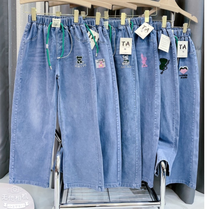 Quần JEANS XUÔNG cực đại bé gái