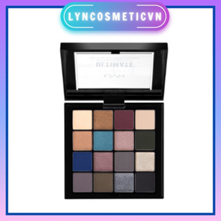 Phấn mắt màu khói Nyx Ultimate Shadow Palette 16 ô USP10 Ash