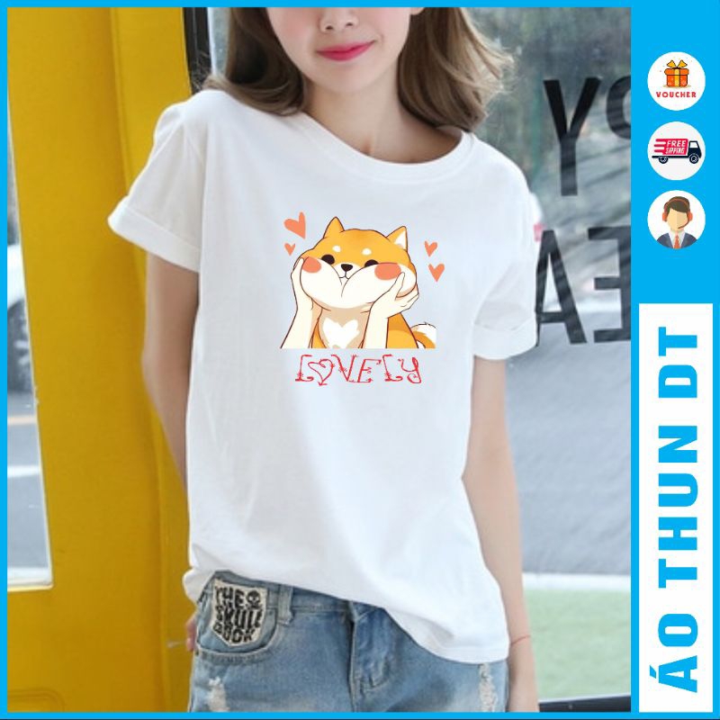 Áo thun nữ dễ thương