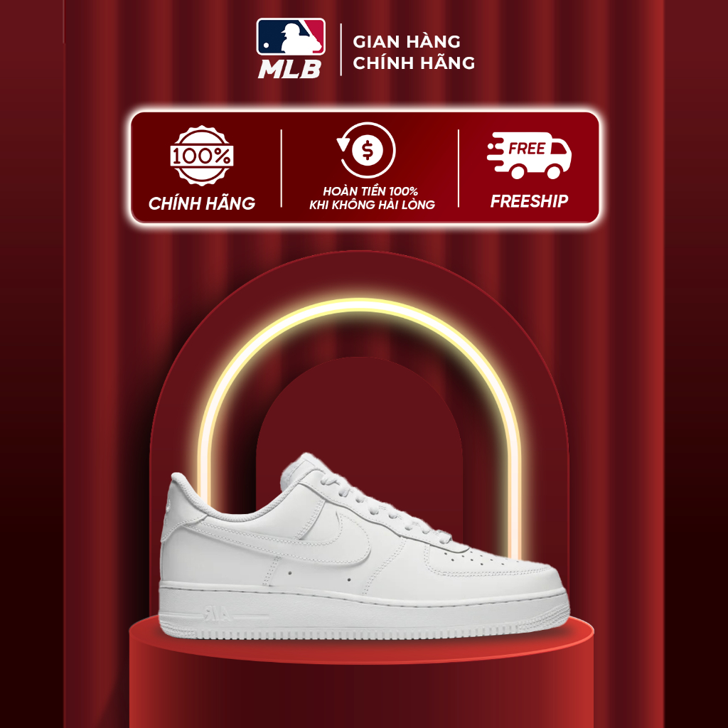 Giày Nike Air Force 1 All White