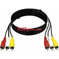 Cáp av 6 đầu bông sen - 1,5m
