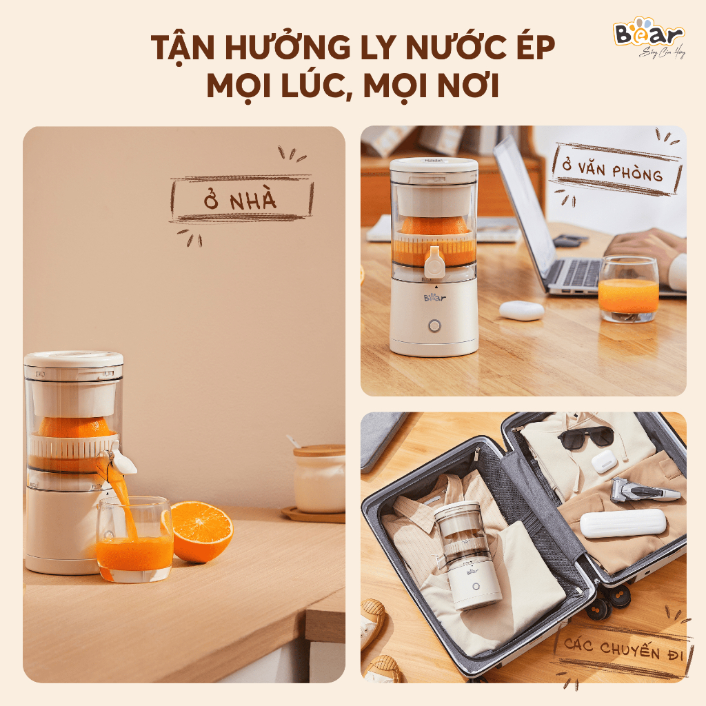 Máy vắt cam Bear Model ZZJ-F45A5