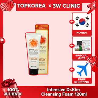 ★3w clinic★ intensive dr.kim cleansing foam 120ml topkorea