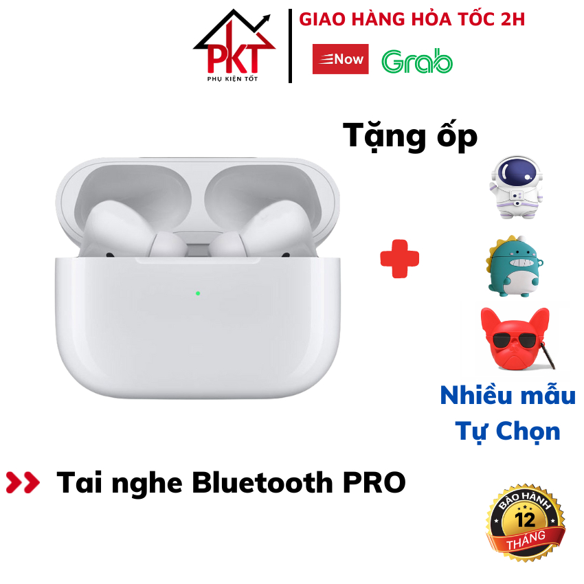 Tai nghe bluetooth IN-PRO không dây, đổi tên, Mic đàm thoại, dùng cho được mọi dòng máy, Chính Hãng PKT