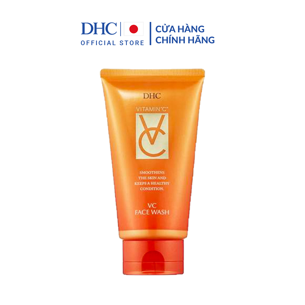 Sữa rửa mặt vitamin C làm sáng da DHC VC Face Wash