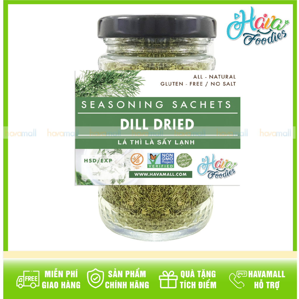 Lá Thì Là Sấy Khô Havafoodies – Dried Dill