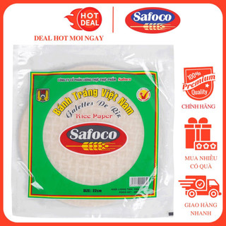 Bánh Tráng Safoco Size To Cỡ Lớn 22cm Bịch 300G/500G