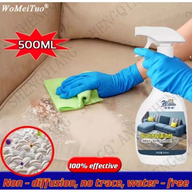 Bình xịt vệ sinh đa năng sofa 500ml - tẩy sạch vết bẩn trên sofa,rèm cửa,thảm,ghế ô tô,xe hơi - không hại bề mặt da