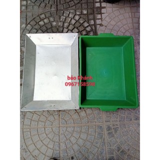 Máng tôn ,máng nhựa. xô nhựa combo 5 cái